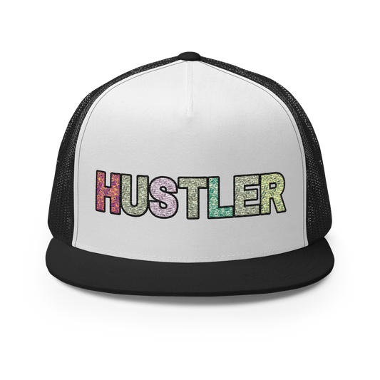 Hustler Trucker Cap - Black