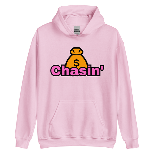 Bag Chasin' Hot Pink Colorway Unisex Hoodie