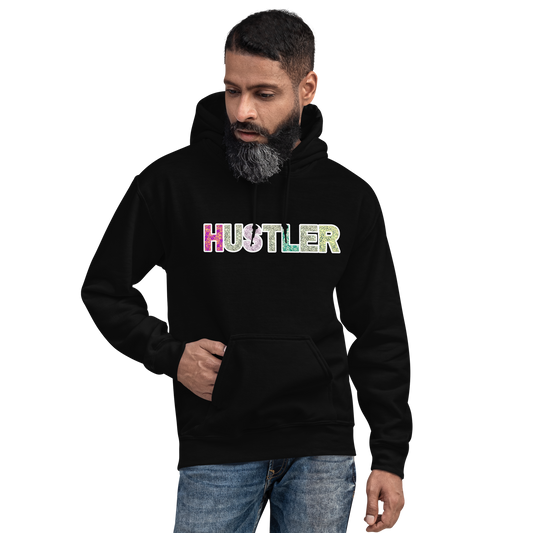 Hustler Unisex Hoodie - White