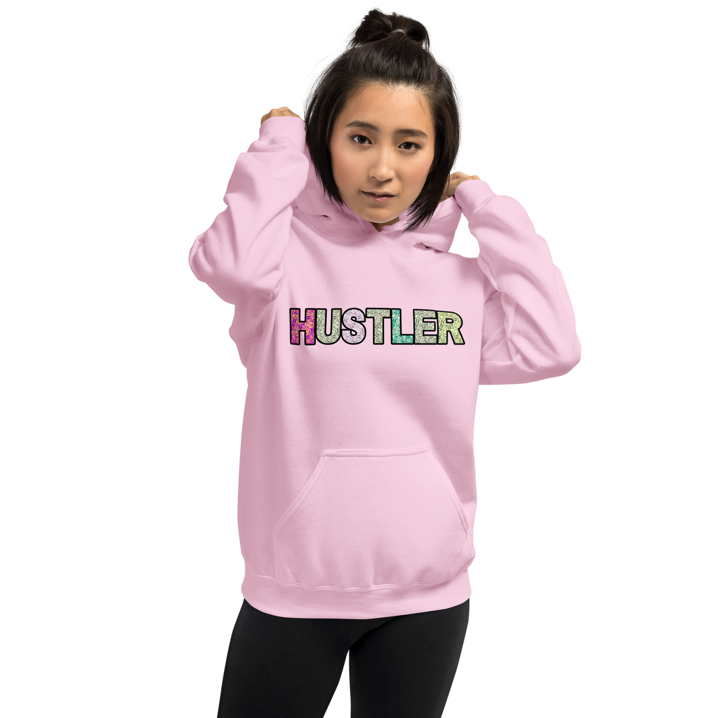 Hustler Unisex Hoodie - Black