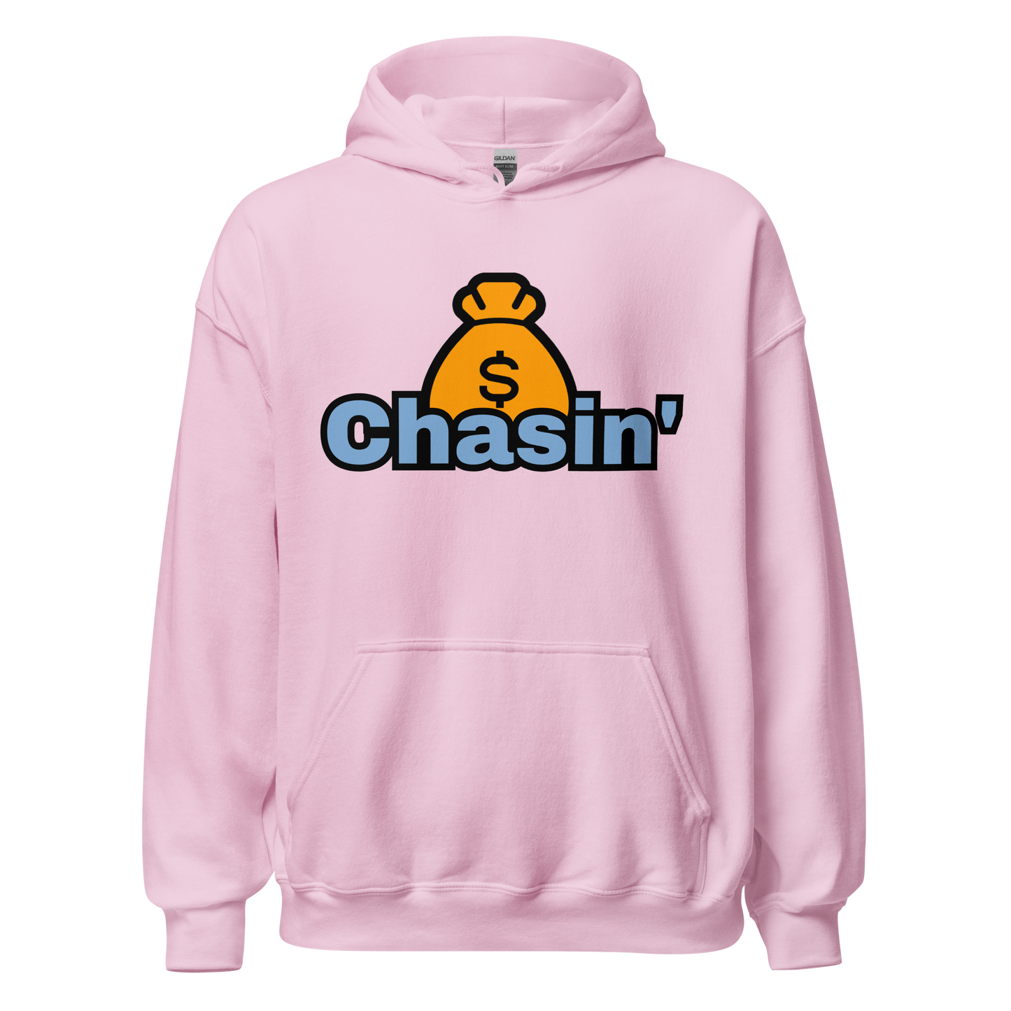 Bag Chasin' Baby Blue Colorway Unisex Hoodie