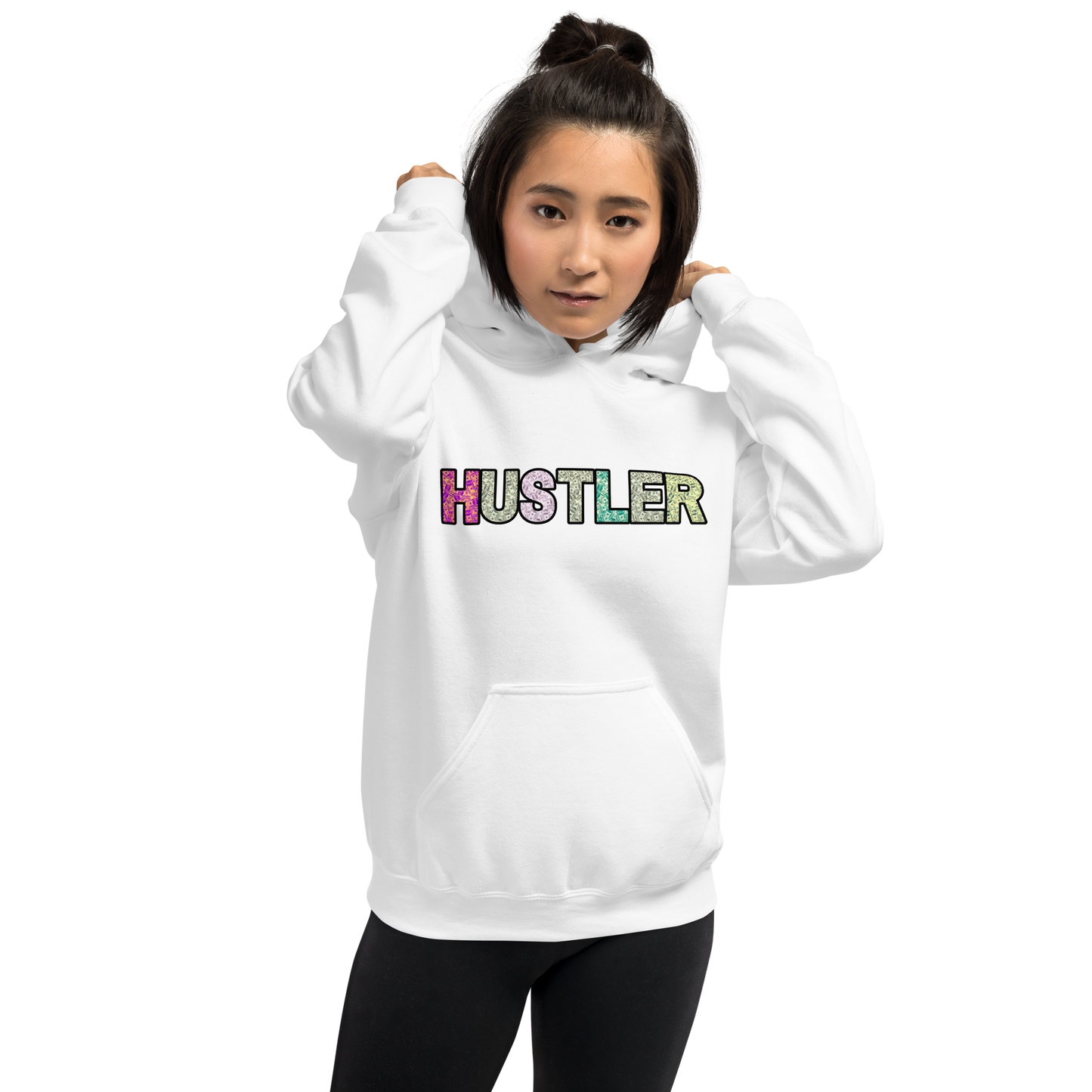 Hustler Unisex Hoodie - Black